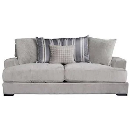 Sofa with Loose Back Pillows